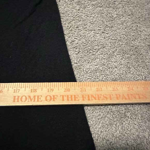 Gudrun Sjoden Small Dress Cotton Wool A-line 3/4 Sleeve Crewneck Pocket Black - Picture 10 of 11